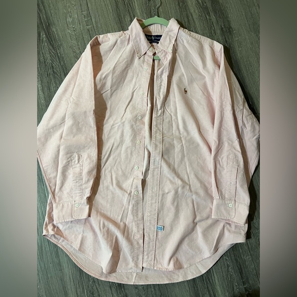 Ralph Lauren Soft Pink Cotton Top - Picture 1 of 4